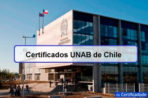 Certificados UNAB
